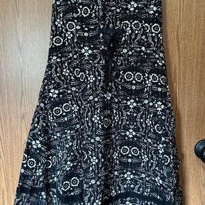 The Book Of Life Printed Halter Swing Dress